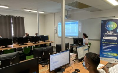 Nos futurs Chefs de projets juniors ? consultants informatiques ?… en pleine concentration !
